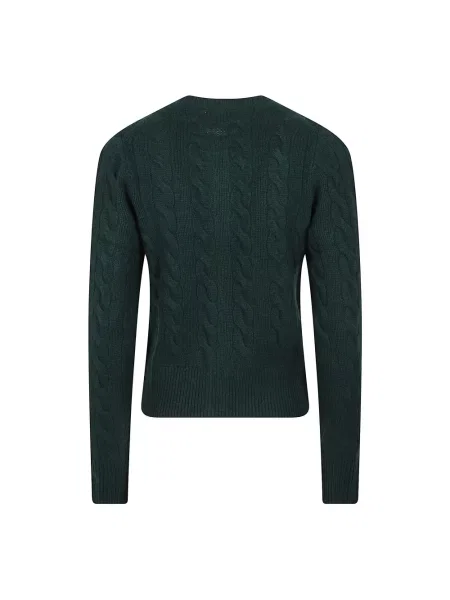 Sweter Polo Ralph Lauren wełniany zielony