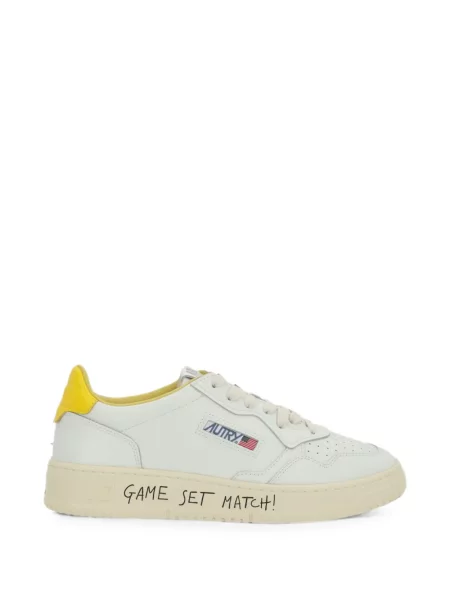Sneakerși Autry din piele alb