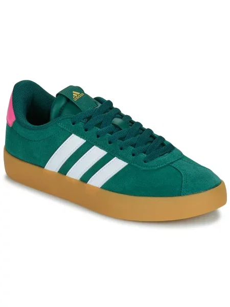 Tenisice Adidas od brušene kože zelena