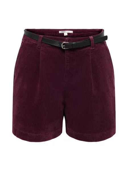 ONLY Pantaloni cutați ONLZEVA lila negru