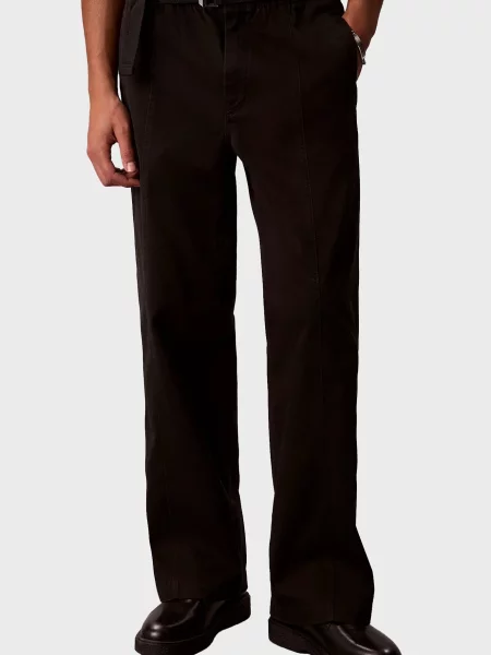Штани Calvin Klein Jeans чорні