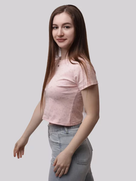 Футболка Lumo розовая