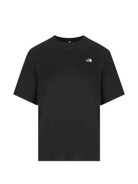 Tricou The North Face cu broderie negru