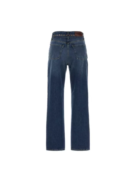 Jeansy Dries Van Noten niebieskie