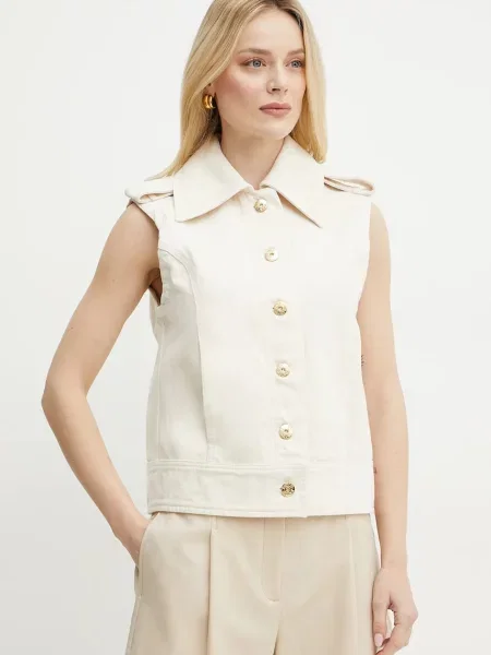 Patou bezrękawnik beżowa