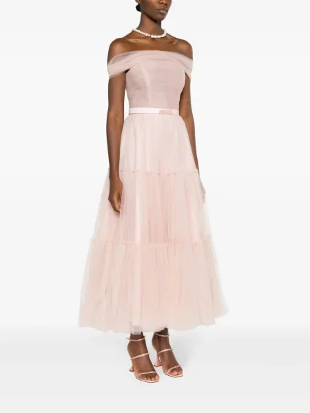 Rochie maxi Ana Radu de costum roz
