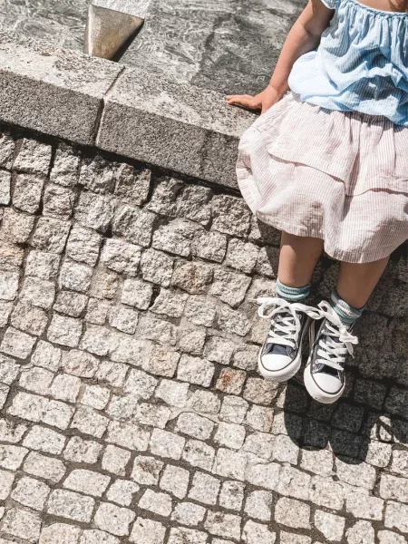 Sneakerși copii Kesi albastru