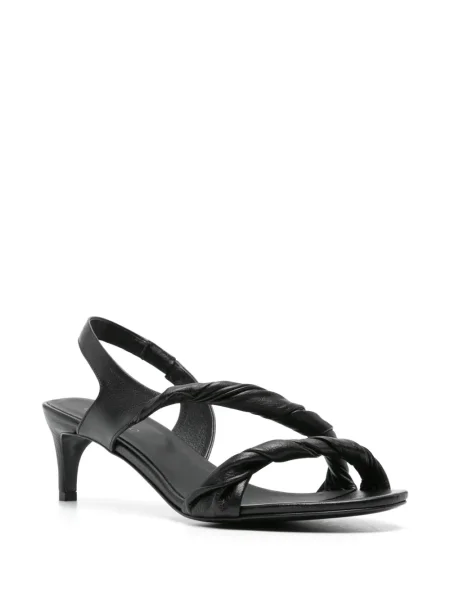 Sandale Del Carlo din piele negru