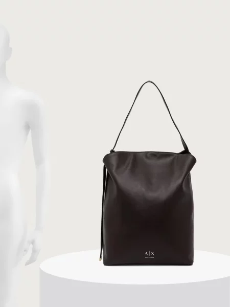 Armani Exchange Táska Sötétbarna barna