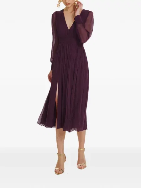 Rochie midi Framboise violet