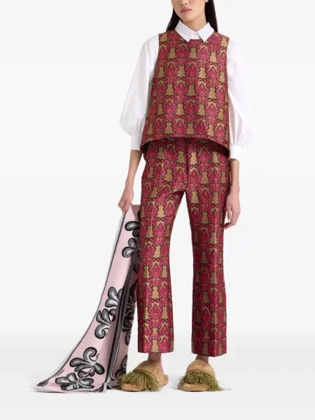 Pantaloni La Doublej roz