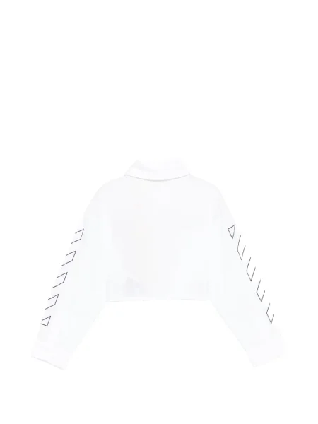 Top dziecięcy Off-white biały