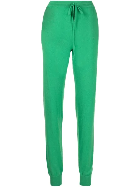 Pantaloni Teddy Cashmere din cașmir teddy verde