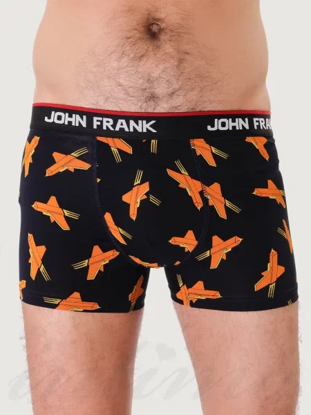 Боксеры John Frank синие