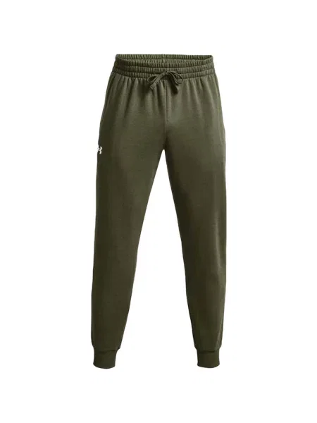 Under Armour pánske tréningové nohavice Rival Fleece Joggers marine od green/white zelená