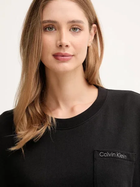 Mikina Calvin Klein Underwear hladká černá