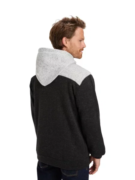 Bluza na dla Mężczyzn KELLER BLOCK ZIP czarny
