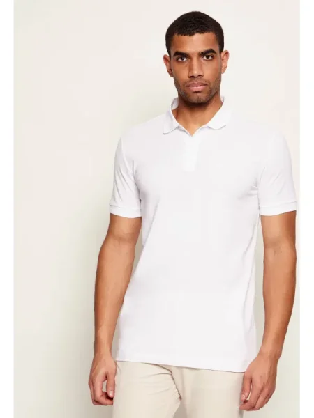 BOSS GREEN Polo Pio 1 | regular fit alb