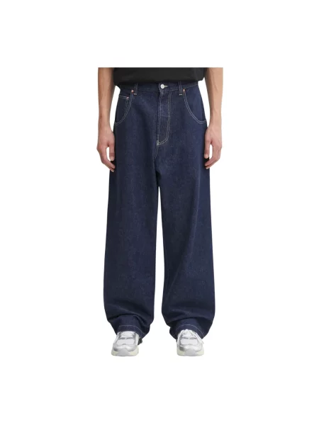 VETEMENTS jeansy Hip-Hop niebieskie