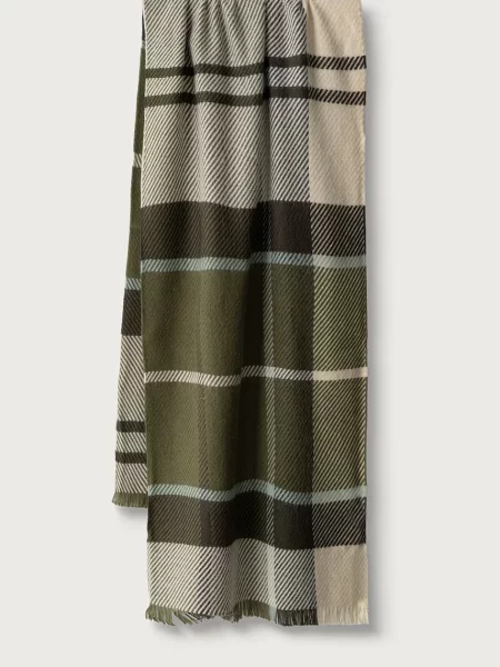 Barbour fular pentru femei verde