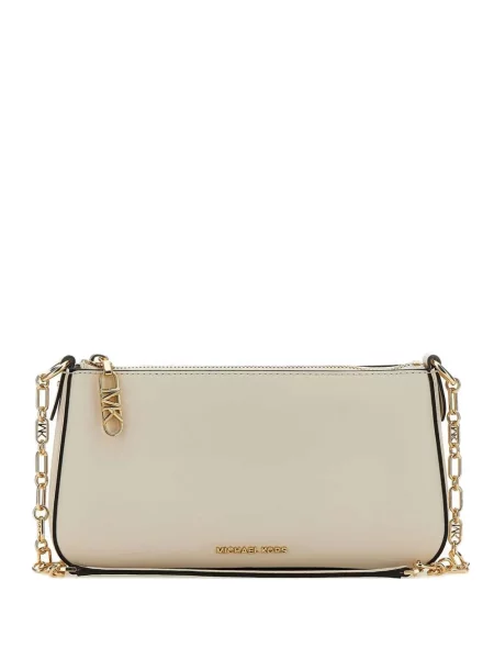 Geanta de piele Michael Michael Kors din piele gri