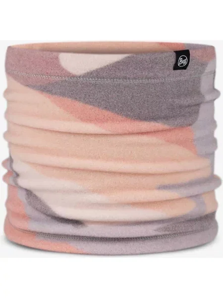 Komin Buff Polar Prints pomarańczowy szary