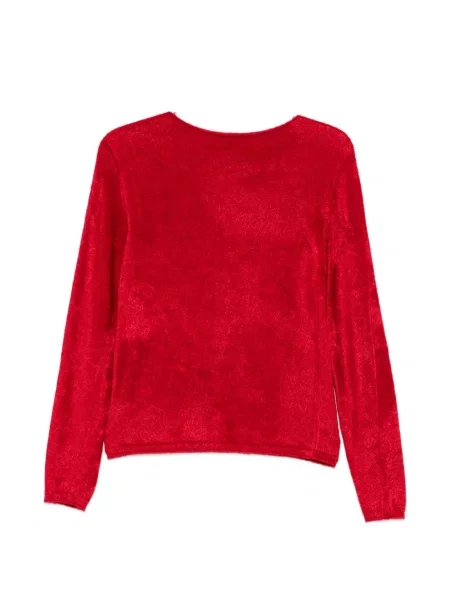 Lung pulover Semicouture roșu