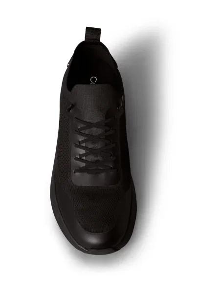 Calvin Klein Superge Chunky Runner Lace Up Sock Knit črna