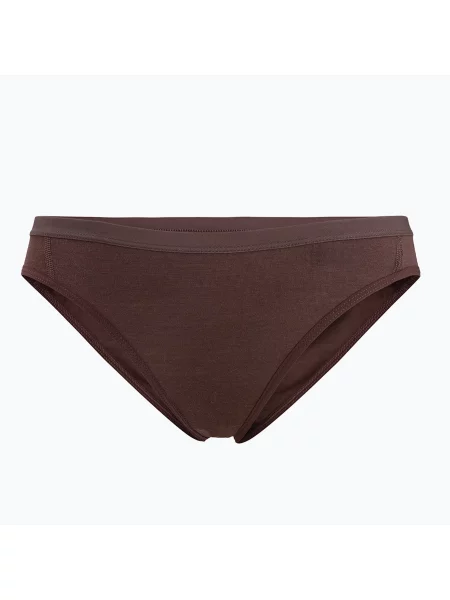 Chiloți termoactivi pentru femei Icebreaker Siren Bikini umber