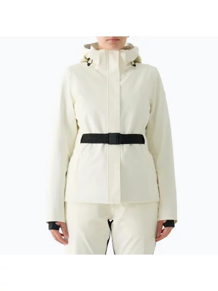Geacă de schi pentru femei 4F broken white alb