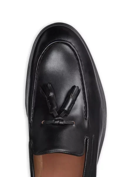 Bőr loafer Fratelli Rossetti barna