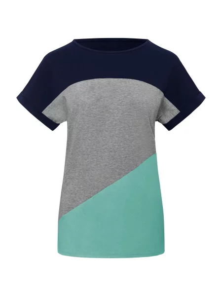 Imily Bela Tricou albastru / amestecat / verde gri