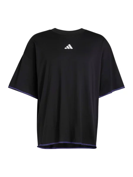 ADIDAS PERFORMANCE Tricou funcțional CLIMACOOL Graphic negru alb