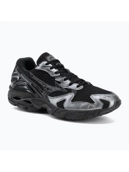 Кросівки Mizuno Wave Rider 10 black/black san/mtalic gray чорні