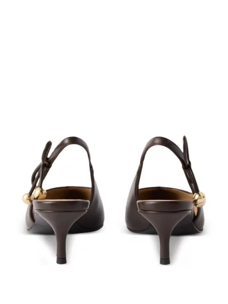 Pantofi cu toc Furla maro