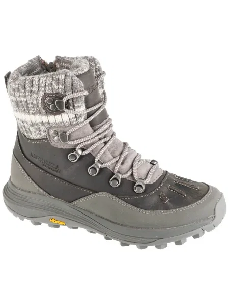 Merrell Siren 4 Thermo Mid Zip WP női hó csizma faszén. Méret: 37 EU szürke