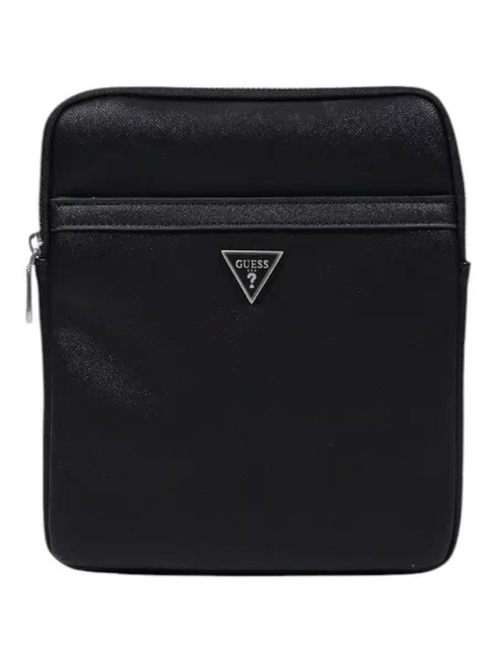 Guess Crossover torbica Certosa Saffiano Smart HMECSA crna