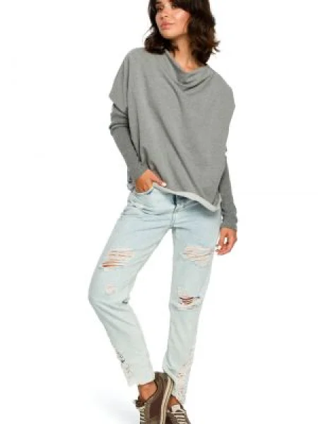 Pulover Bewear gri
