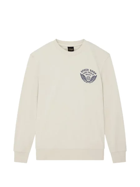 Hanorac crewneck Deus Ex Machina cu imagine cu decolteu rotund