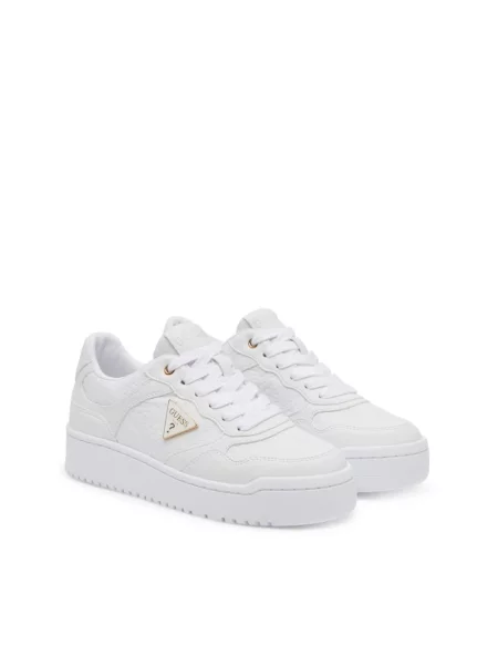 Sneakersy Guess skórzane białe