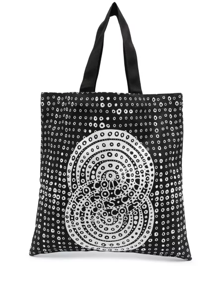 Geantă shopper 10 Corso Como cu imagine negru