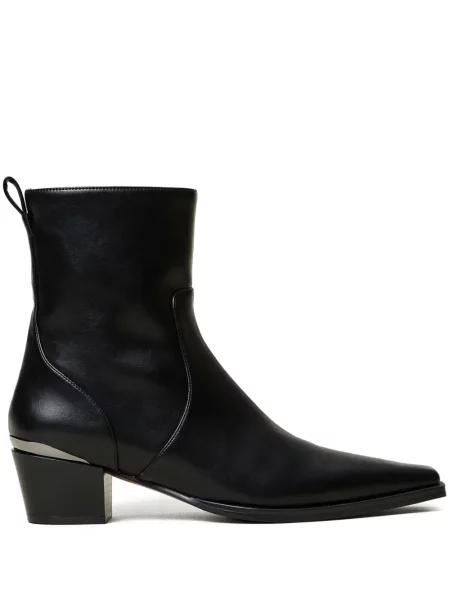 Botine Twinset cowboy negru