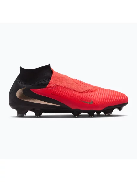 Încălțăminte de fotbal pentru bărbați Nike Phantom 6 High Pro bright crimson/black/blur negru