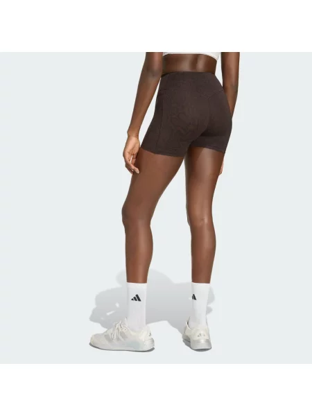 Krótkie legginsy Optimé Snake czarne