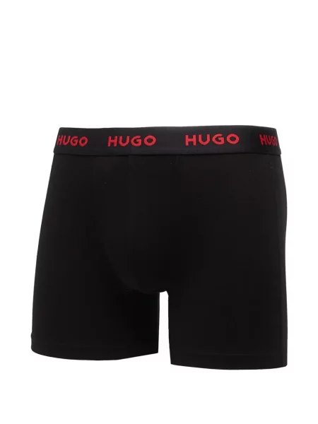 Boxeri Hugo cu autograf negru