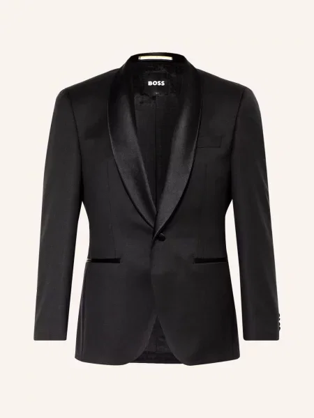 Boss Marynarka Smokingowa Jeckson Tux Regular Fit schwarz czarna