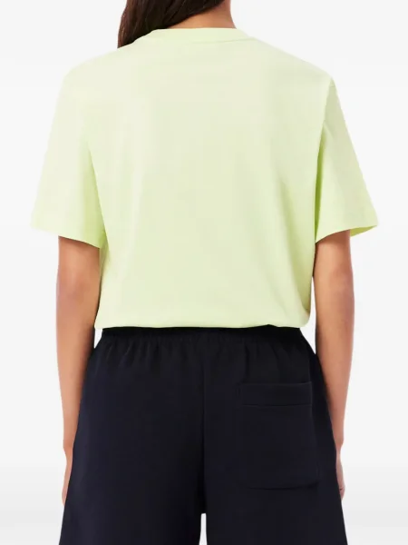 Tricou Lacoste cu autograf verde