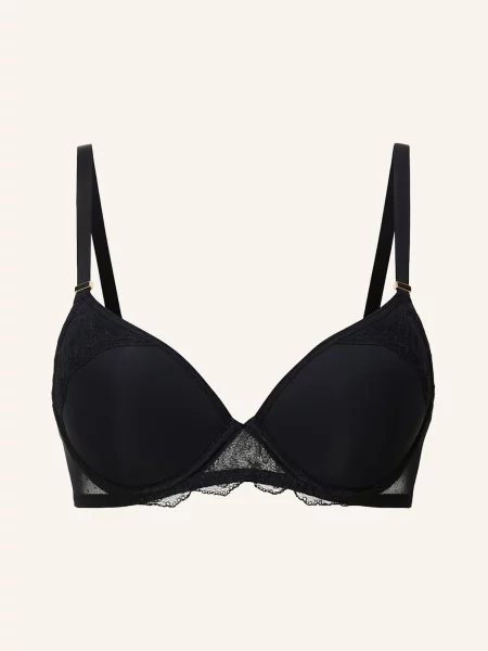 Lingadore Biustonosz Typu T-Shirt schwarz czarna