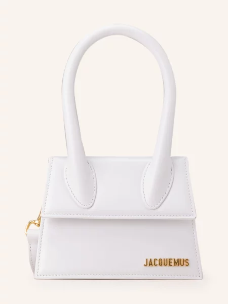 Jacquemus Kabelka Le Chiquito Moyen bílá