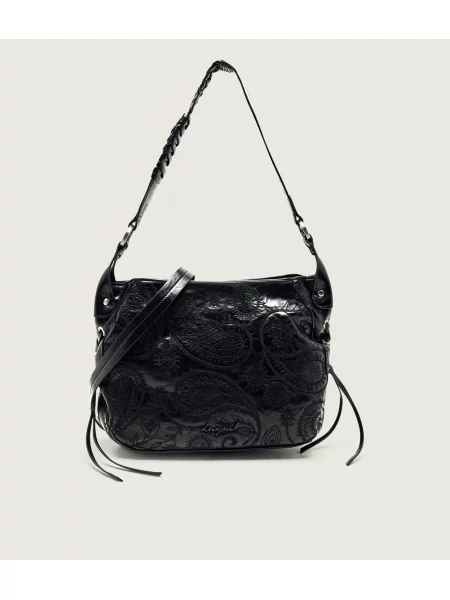 Crossbody táska Desigual fekete